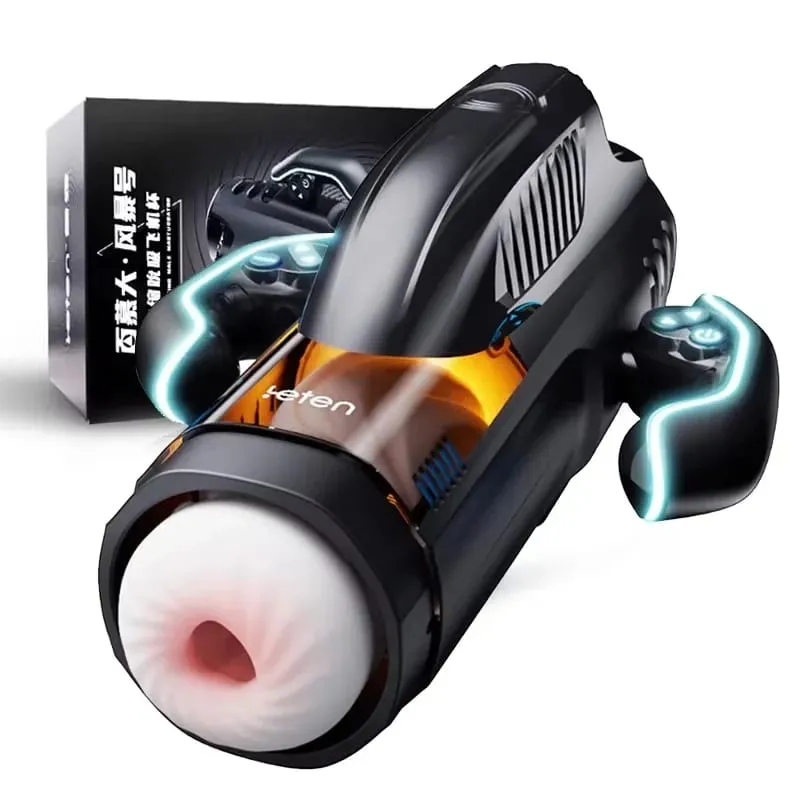 Automatic Male Masturbator with Sucking Thrusting Modes Heating Stroker Blowiob Machine LCD Display Adult Sex Toy for Men — image 8