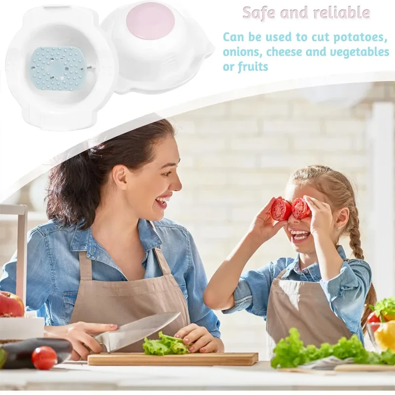 Food Safety Holder Finger Anti-Cut Protector For Mandolin Slicer Kitchen Vegetable Slicer Hand Finger Guard Holder JT261