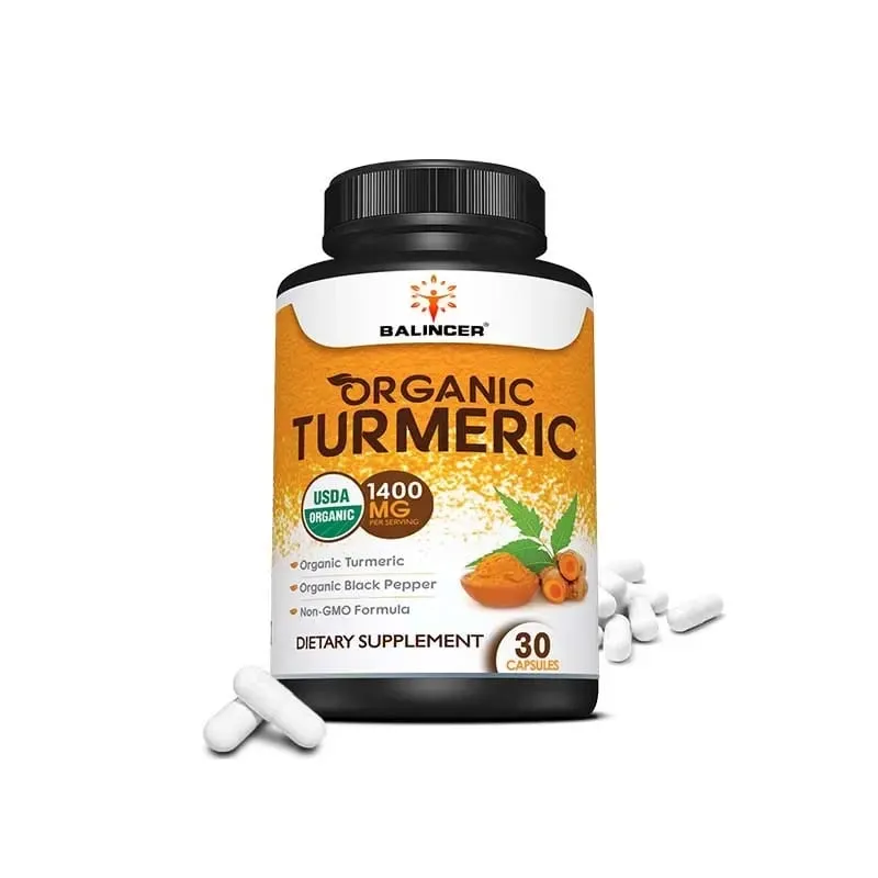 Organic Turmeric with Black Pepper Extract Supports Joint Health Antioxidant Benefits and Promotes Nutrient Absorption — image 8