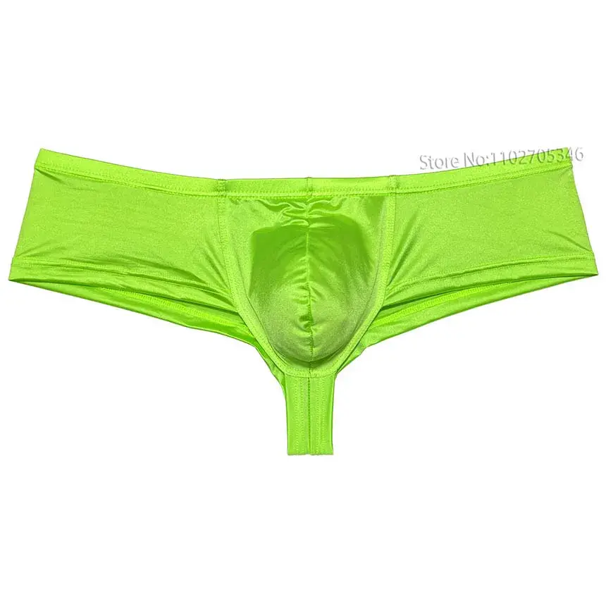 Cheeky Briefs Men's Bikini Underwear Enhance Contour Pouch Tangas Micro Boxershorts Sexy Low Rise Trunks Comfy Silky Breathable — image 7