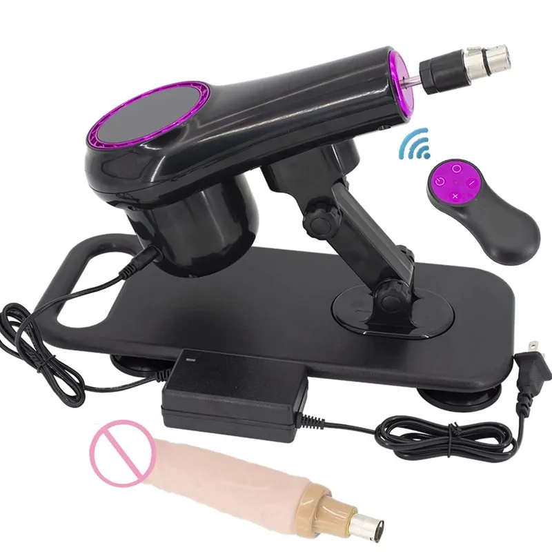 Newly Upgraded Wireless Remote Control Sex Machine for Women Automatic Masturbation Machine Pump Gun Love Machine Couple Sex Toy