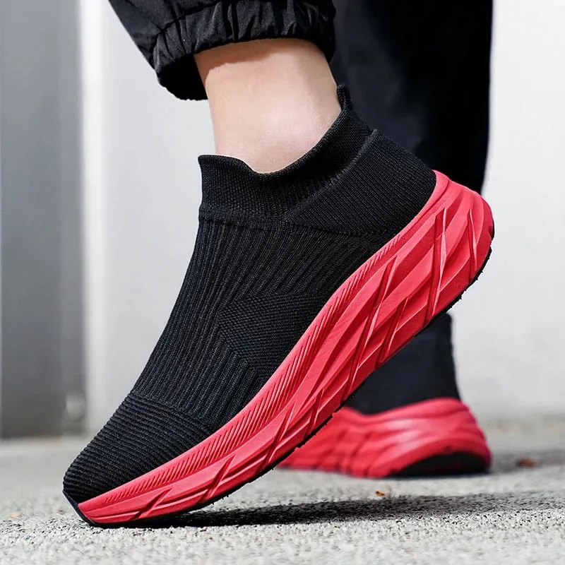 Men's Running Shoes Lightweight Breathable Mesh Elastic Comfortable Durable Fashion Casual Hot Selling Sports Sneakers — image 3