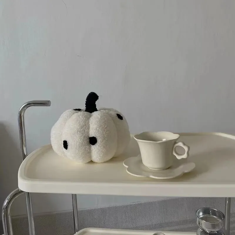 Soft And Cute Round Pumpkin Pillow Home Decoration Living Room Sofa Office Waist Pillow Halloween Gift — image 8