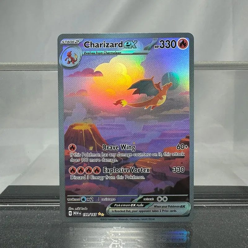 Charizard PTCG Single Collection Card 1st Edition 1996 Vmax Ex Rare Rainbow Card PKM Proxy Cards Toys Gifts — image 14