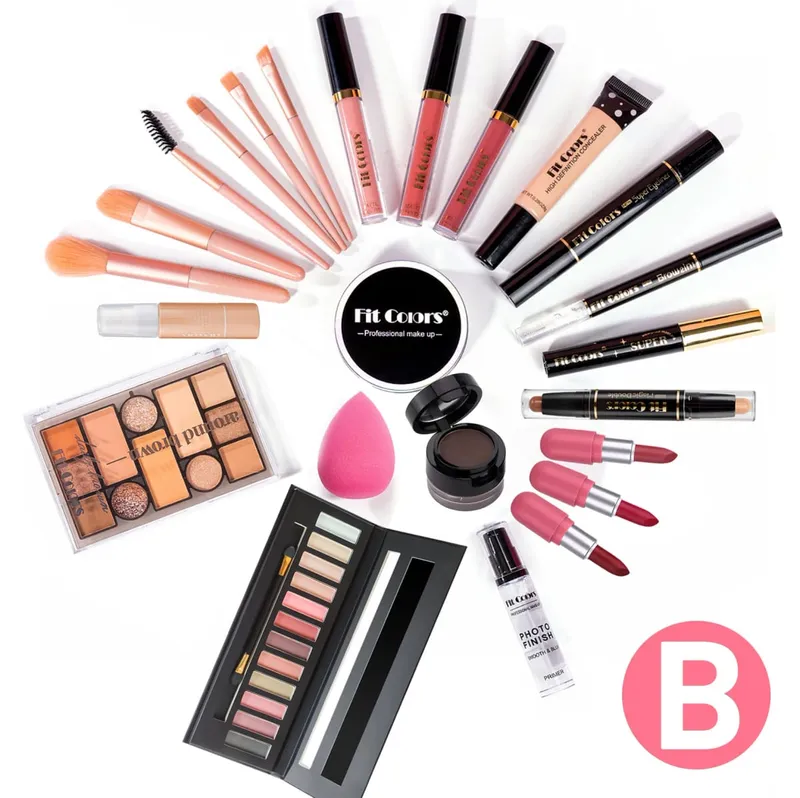 Korean Waterproof Makeup Kit Professional Long Lasting Cosmetics Set For Women All In One Complete Collection
