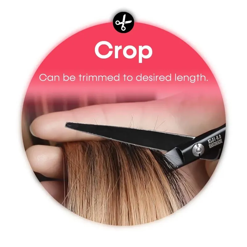 Synthetic Feather Hair Extension Piece One-card leopard Print Wig Colorful Silk Hanging Ear Dyed long Straight Hair Cushion — image 6