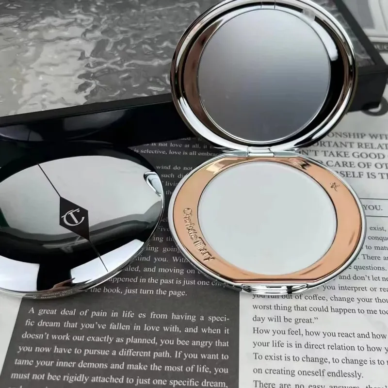 Charlotte Tilbury Airbrush Kemasan Tanpa Cacat Serbuk Kemasan Solekan Pillow Talk Beauty Soulmates Face Palette CT Beauty Cosmetics — image 23