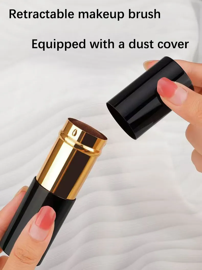 Travel Portable Makeup Brush Set with Storage Bag Blush Foundation Brush Cosmetic Brushes for On-the-Go Beauty Essentials — image 3