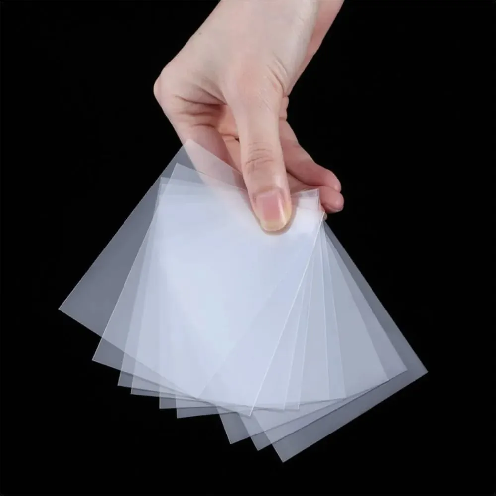 500 นับ Clear Penny Card แขนพลาสติก Trading Card สำหรับมาตรฐาน Pokemon MTG เบสบอลการ์ดเกมกีฬา — image 4