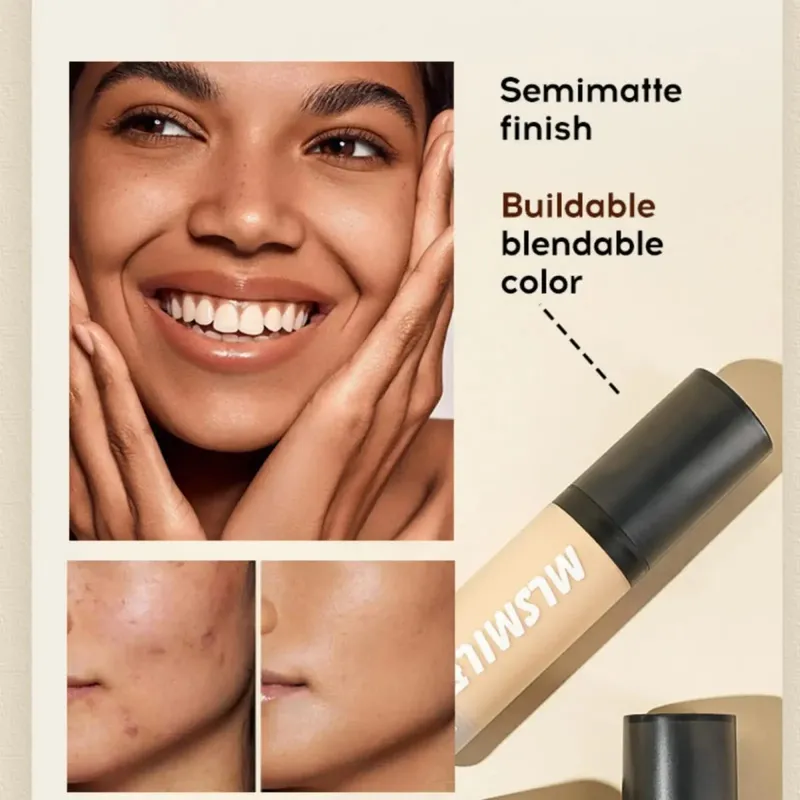 Long Lasting Makeup Set Oil Control Loose Powder Matte Primer Liquid Foundation Concealer Moisturizing Flawless Base — image 5