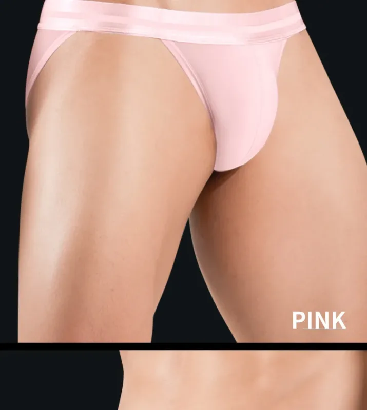 Ice Silk Ultra-thin Men's Underwear Summer Cool Breathable Panties Seamless Sexy U Pouch Men Briefs High Slit Triangle Pants — image 13