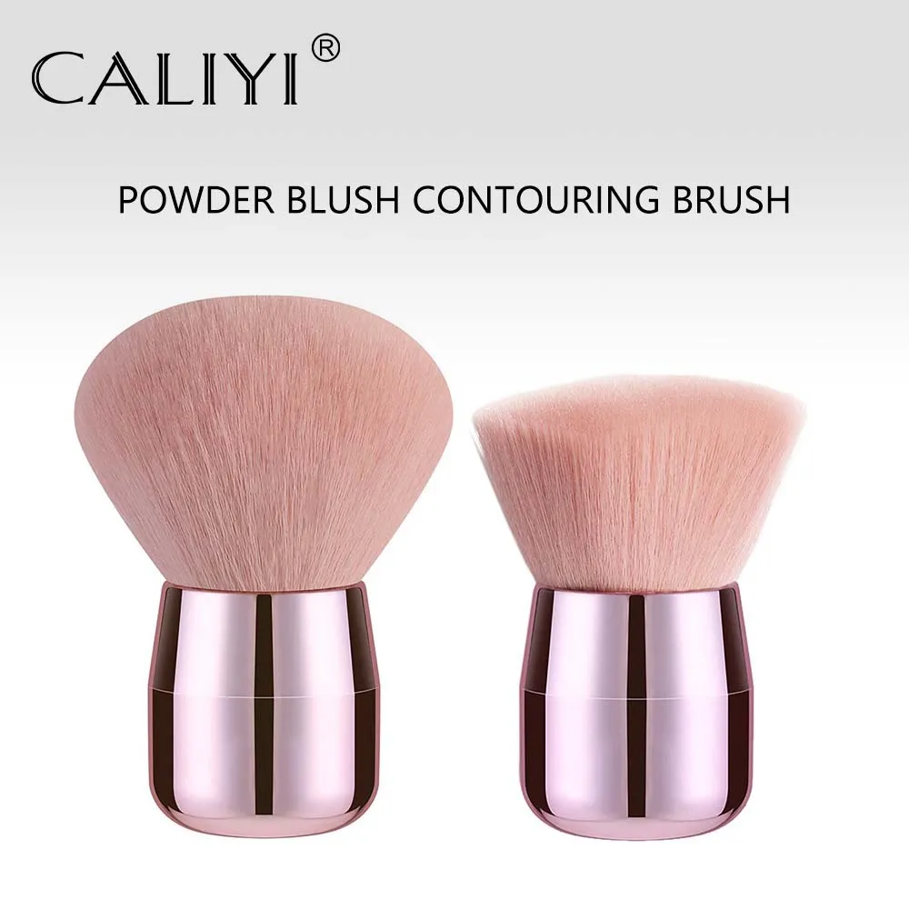 1/2 PCS Fluffy Loose Powder Blush Brushes Portable MINI Luxury Makeup Brush Travel Cosmetic Make Up Tools For Women Girls — image 1