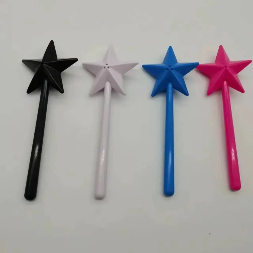 Portable Salt Pepper Shakers Refillable Magical Star Wand Spice Dispenser Seasoning Shaker Set Kitchen & Dining BBQ Supplies — image 6