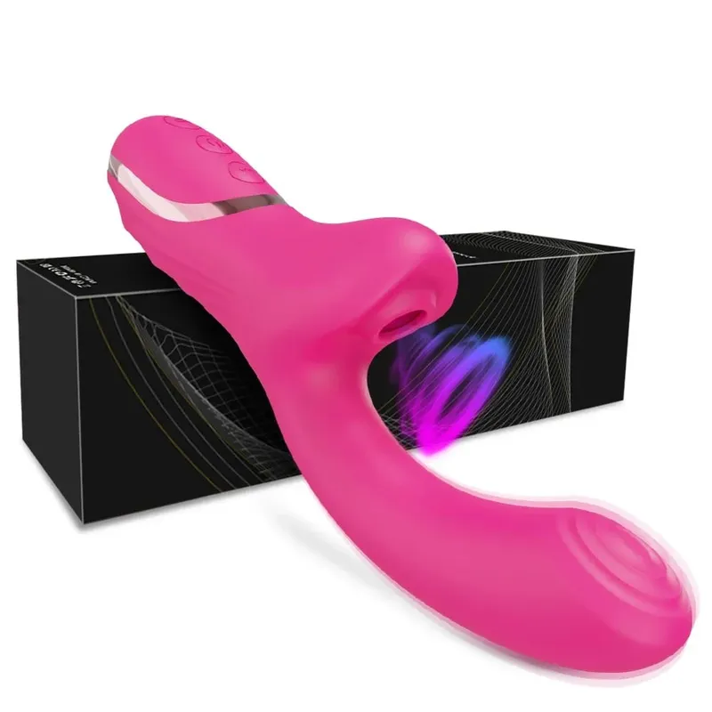 Clit Sucker Vagina Vibrator for Women G-Spot Clitoris Nipples Stimulator Female Masturbation Adult Goods Sex Toy for Women 18+
