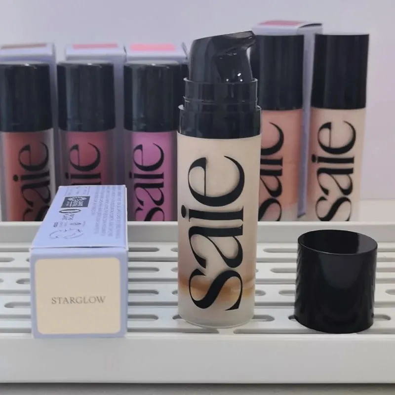 Fashion Saie Liquid Blush Cream Long Lasting Lightweight Natural Glow Face Makeup Cosmetics Bronze Contouring Cream Fair Light — image 12