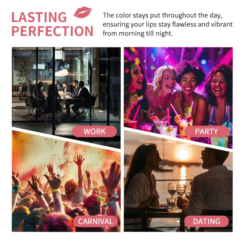 Waterproof Peel Off Lip Stain Tattoo Tint Long Lasting Matte Lip Gloss Lipstick Cosmetics Matte — image 6