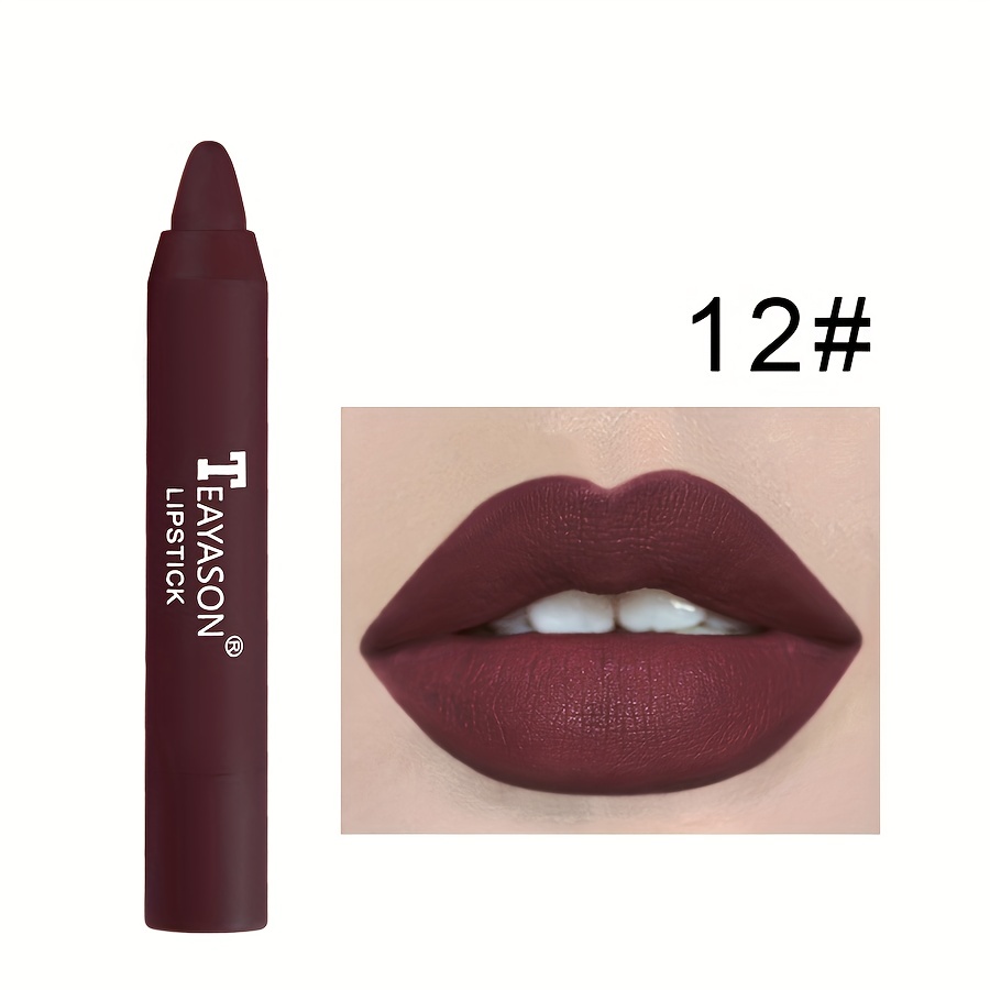 12 Colors Matte Misty Lipstick Set: Long-Lasting Smudge-Proof Sexy Velvet Lip Liners & Primer For Women's Makeup — image 17
