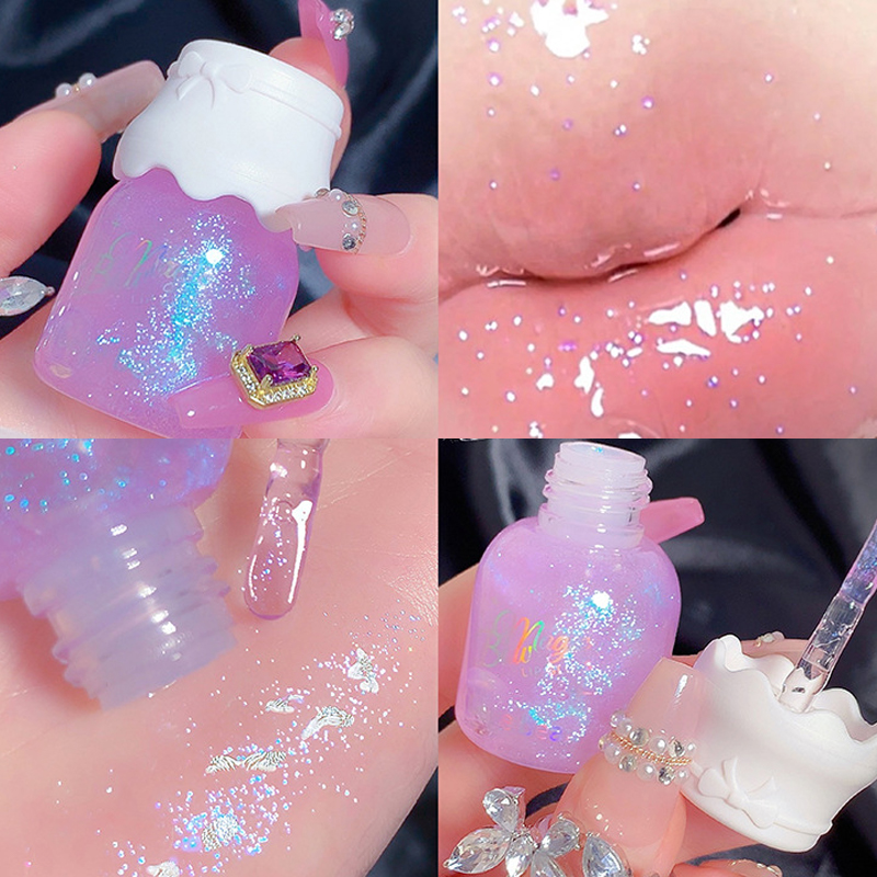 Butterfly shaped milk can lip balm moisturizes and moisturizes the mirror surface with a shimmering and pouty lips — image 11