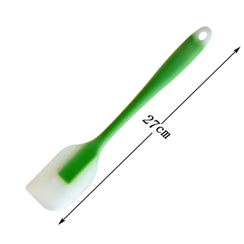 Color Silicone Kitchen Ware Non-stick Set Cooking Utensils Tools Egg Fish Frying Pan Scoop Fried Shovel Spatula Cooking Utensils — image 12