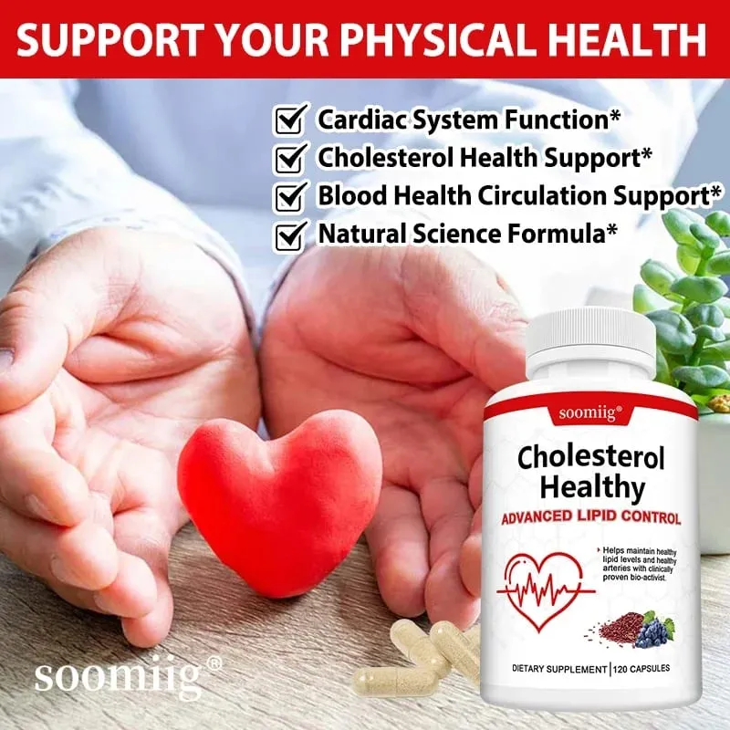 Cholesterol Health Heart and Circulatory Benefits Antioxidant Supports HDL Cholesterol Levels Boosts Metabolism — image 6