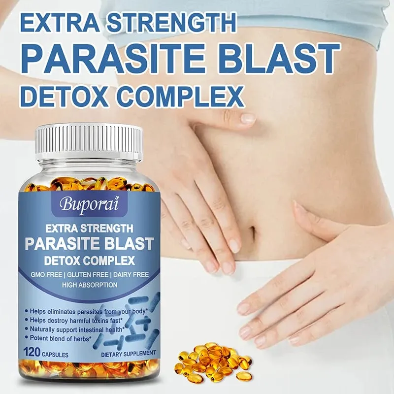 Parasite Blast Detox Complex - Eliminate Parasites Supports Intestinal Cleansing Enhance Immunity Promote Digestion — image 4