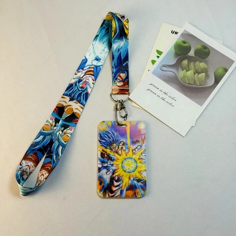 Dragon Ball Credential Holder Japanese Anime Lanyards for Key Neck Strap For Card Badge Gym Keychain Keyring Accessories Gifts — image 23