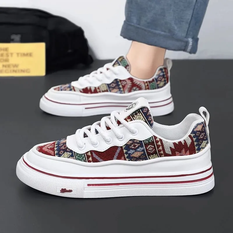 High Quality Men's Canvas Shoes New Sneakers Trend Hot Sale Comfortable Man Casual Shoes Outdoor Non-slip Breathable Men Shoes — image 5