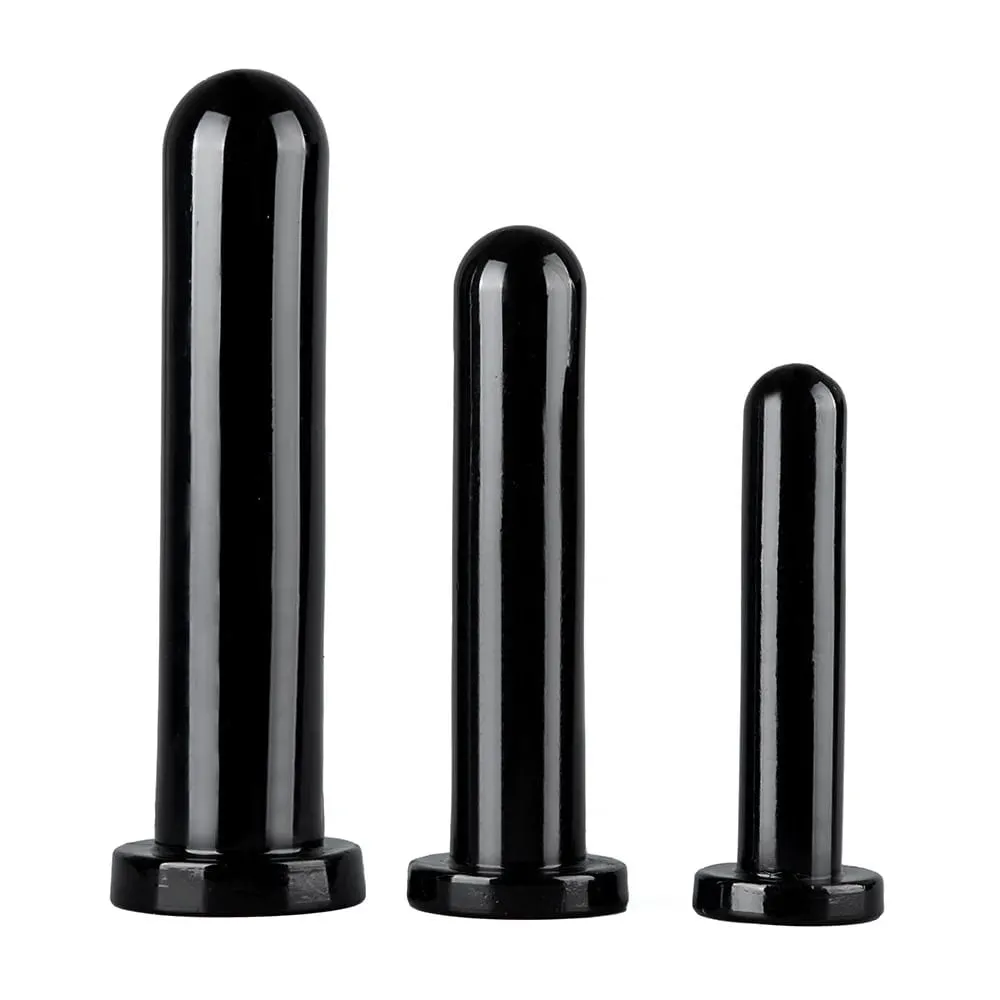 24.5cm Long Clear Jelly Smooth Surface Strapon Anal Dildos Straight ButtPlug TPE Dildo Anal Plug Intimate Sex Toys For Couples — image 1