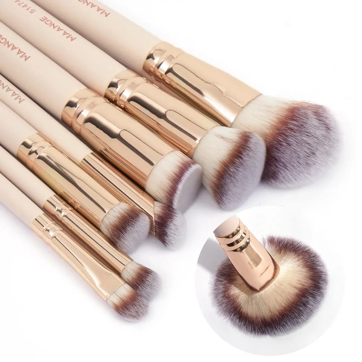 7pcs/set Makeup Brushes for Cosmetic Foundation Powder Concealer Blush Brush Blending Soft Bristles Beauty Tools — image 3