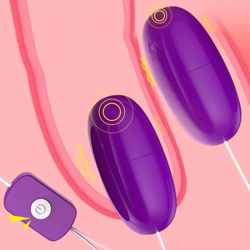 Double Vibrator Tongue Jump Eggs Vibrating Liping Clitoris Stimulator USB Adult Product Sex Toys For Women Female Masturbation — image 5