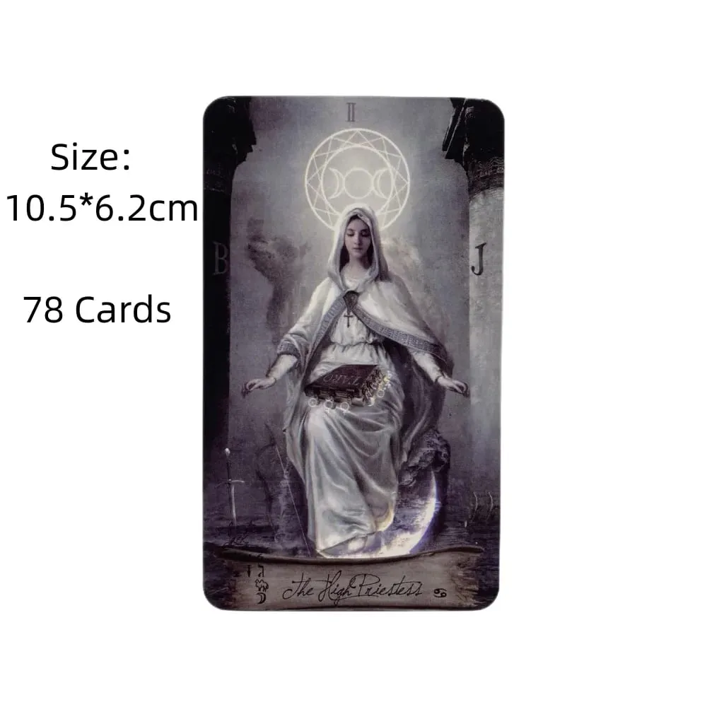 Hett säljande Heaven Earth Tarot Fritid Underhållning Kort Familjesammankomst Spådomslek Tarotbräde Spela spelkort — image 5