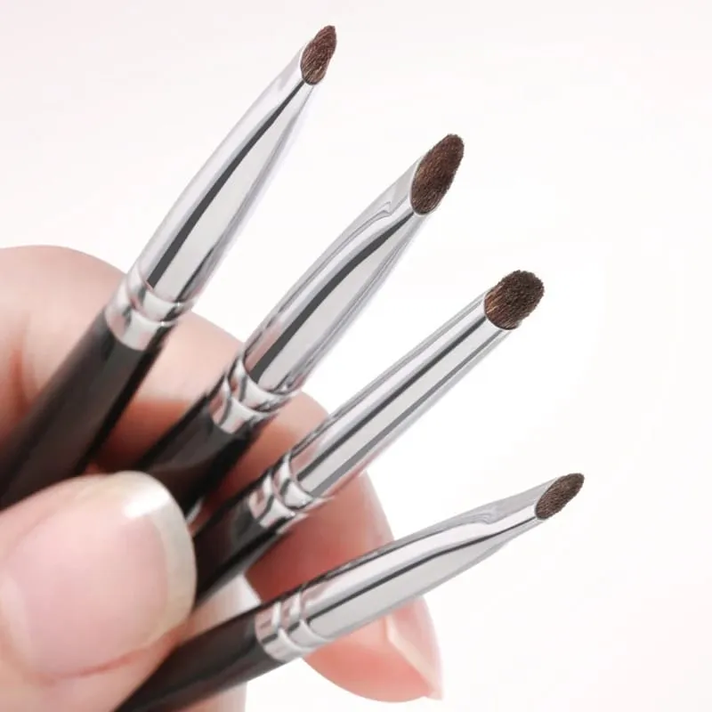 Eyeliner Smudge Brush Precision Smudge Makeup Brush Horse Hair Eyeshadow Smudge Brush Small Smoky Liner Makeup Brushes — image 4
