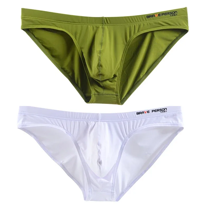 2pcs/1pcs Men Briefs Mens Underwear Elasticity Underwear Male Comfortable Panties Male Shorts Briefs Hot