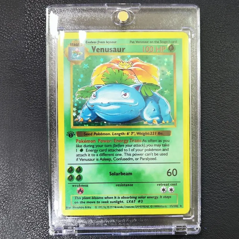 DIY Collection Cards with Card Brick 1996 1st Edition Flash Cards Game Anime Shining Cards Gift — image 4