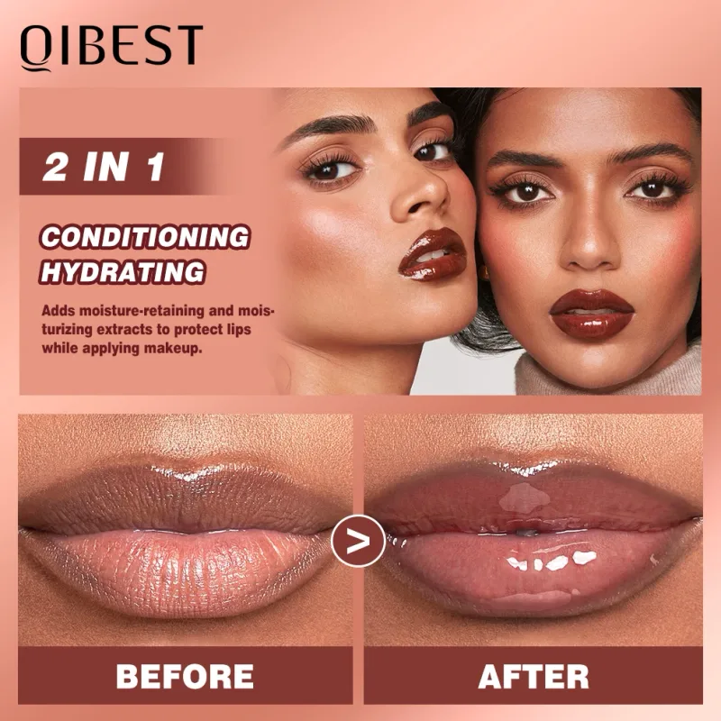 Crystal Lip Balm Moisturizing Lip Gloss Oil Jelly Lipgloss Long Lasting Liquid Lipstick Hydrating Tinted Lip Serum Makeup — image 5