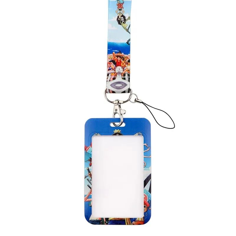 Credential Holder Keychains Neck Lanyard For Pass Card Credit Card Holder Cosplay Anime Accessories — image 5
