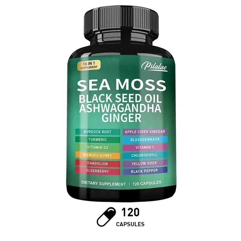 Sea Moss Supplement - Supports Thyroid Health Anti-aging Antioxidant Improve Immunity Detox Beauty Health — image 8