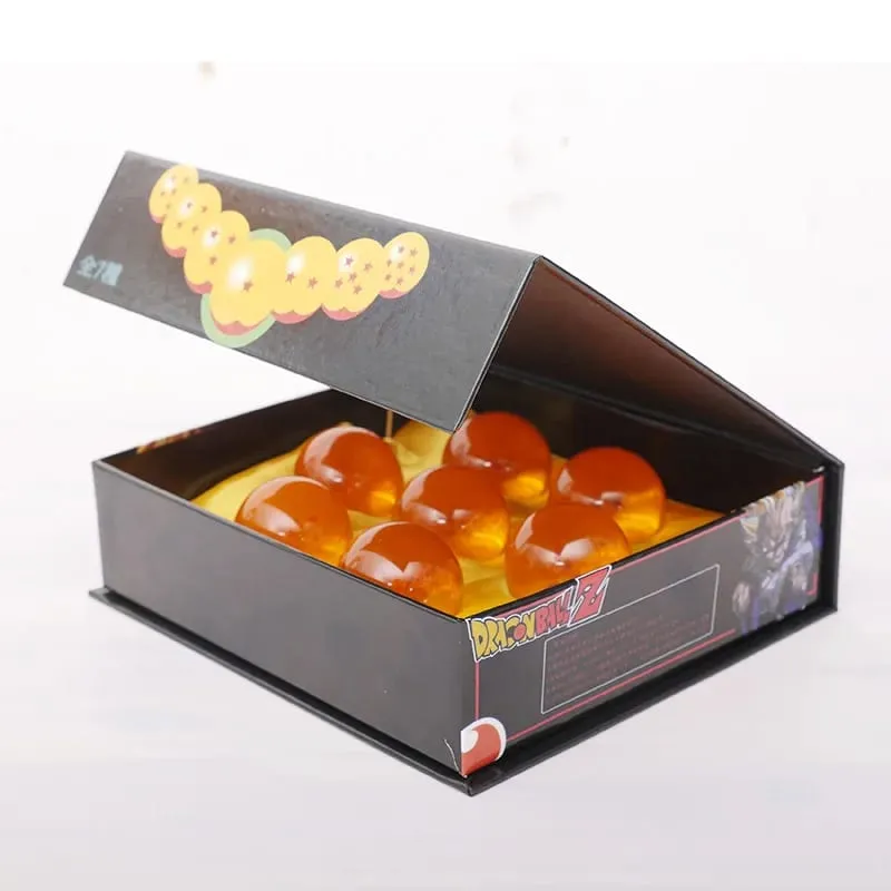 Dragon Ball 7pcs/set 1:1 Crystal ball 3.5cm Action Figure Toys Summon Shenron Wishing Balls Collection Model Gift — image 1