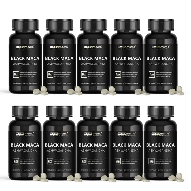 Male Enhancing Supplement with Black Maca Stamina & Energy Men's Muscle Enlargement — image 10