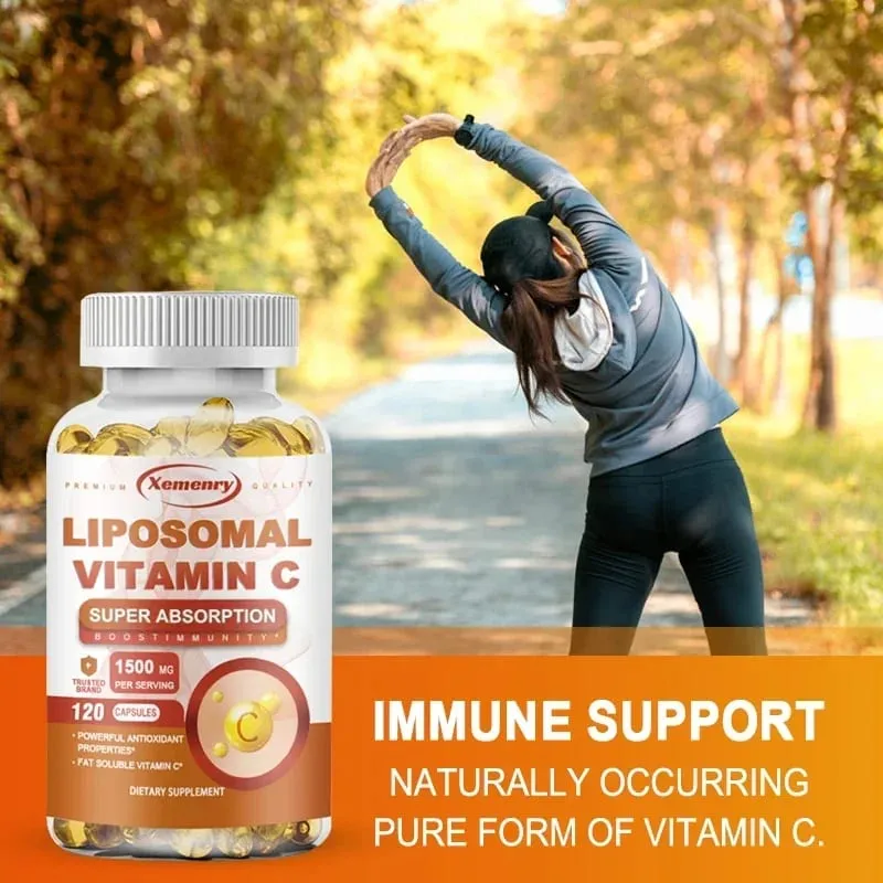 Liposomal Vitamin C - Supports Antioxidant and Nutrient Absorption Energy Supplement and Promotes Immune Health — image 3