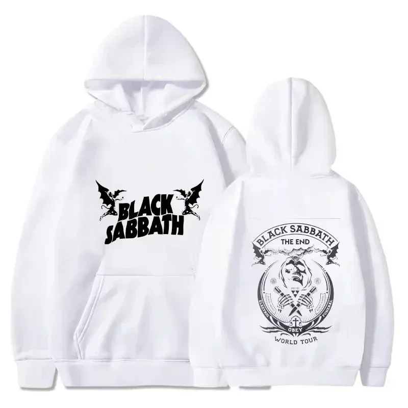Fall Hoodie - Weekend Men's Retro Rock Women's Casual Printed Heavy Metal Band Album Concert Black Sabbath Music Style Sweater