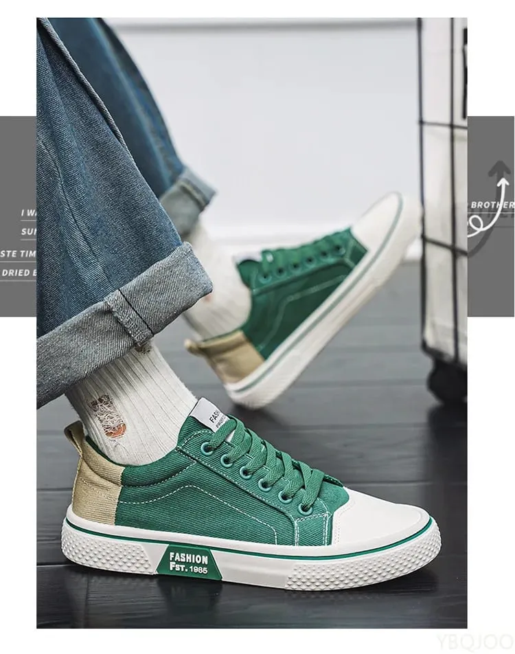 Lightweight breathable Men Shoes New Canvas Shoes Comfortable Plus Size Wear Resistant Fashionable Men Casual Sneakers — image 8