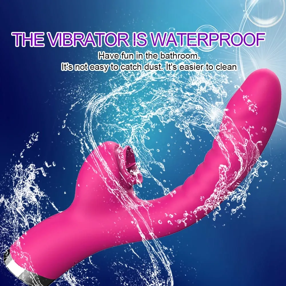 20 režimů Aplikace Porn Tongue Dildo Vibrátor Bod G Bod G Vagina Masážní hůlka Stimulátor olizování klitorisu Dospělé Ženy Ženy Sexy sexuální hračky — image 5
