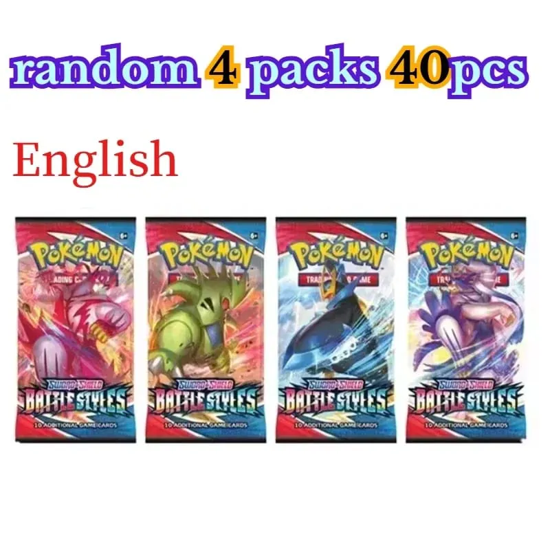 Menyenangkan 40 Buah Paket Kartu Pokemon 4 Set Sun Moon Violet 151 Kartu Perdagangan Inggris Mainan Koleksi Hadiah Halloween Fantasi Sci Fi — image 20