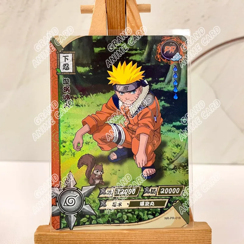 Kayou Genuine Anime Naruto Card PR Full Series No.01-38 Single Card Rare Card Collection Game Naruto Uzumaki Children's Toy Gift