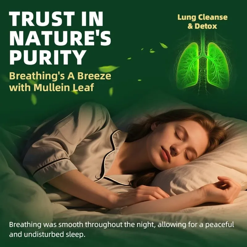 Mullein Drops para sa Lungs - Organic Liquid - Mullein Leaf Extract Supplement -- Lung & Bronchial Cleanse — image 2