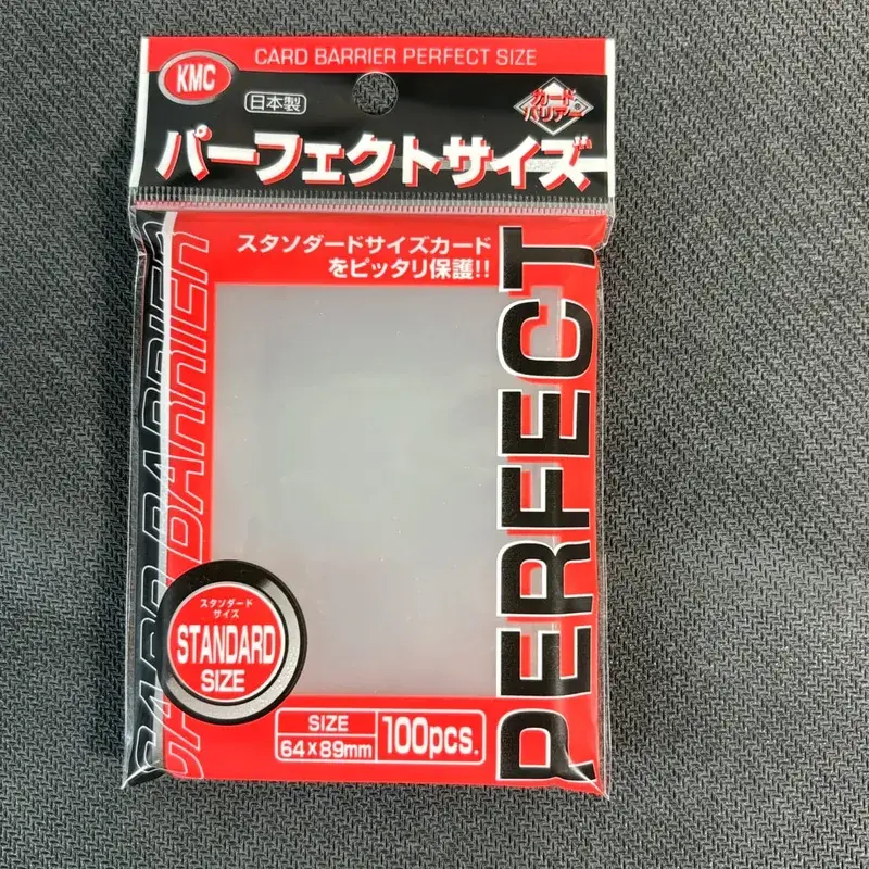 100pcs/200pcs/300pcs 64x89mm Perfect Size KMC Sleeves Trading Card Sleeve Board Game Cards Outer Protector for MTG/YGO Card