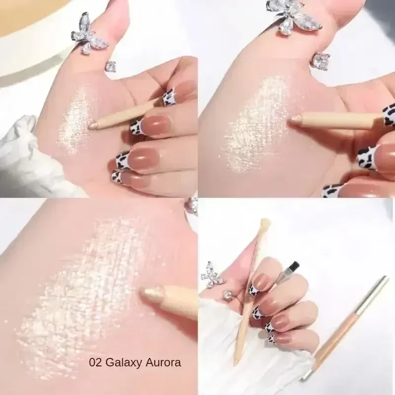 Matte Brightening Lying silkworm Shadow Pen Dual-use Eyeliner Gel Pen Beige Skin Tone Concealer Pen Smooth Contour Eye Shadow