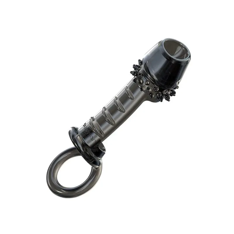 Penis Extender Delay Ejaculation Reusable Penis Sleeve Silicone Cover Enlargement Sex Toys For Men Semen Lock Ring Sex Shop 18+ — image 3