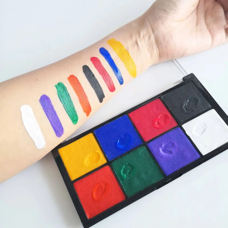 Customization 8-Color Face Body Painting Accept Micro Makeup Palettes — image 2